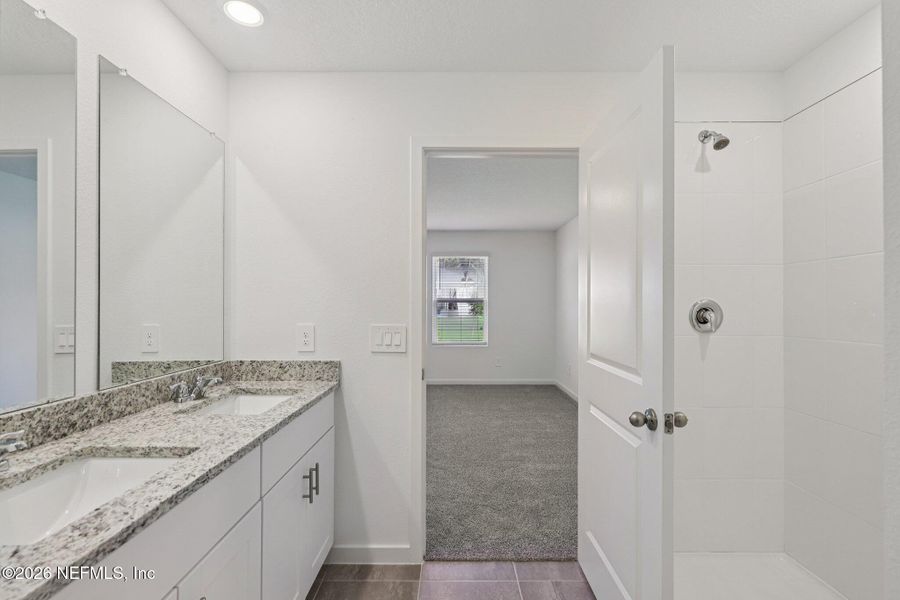 Furnished interior view inside a new home in Kings Preserve, Jacksonville (Image 5).