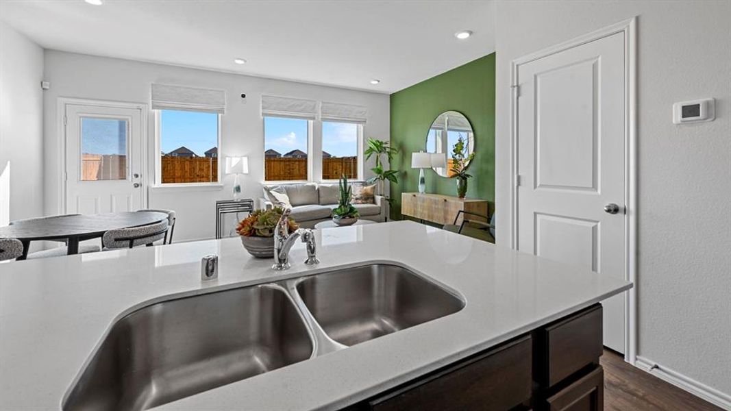 Furnished interior view inside a new home in Arbor Trails North, Princeton (Image 24).