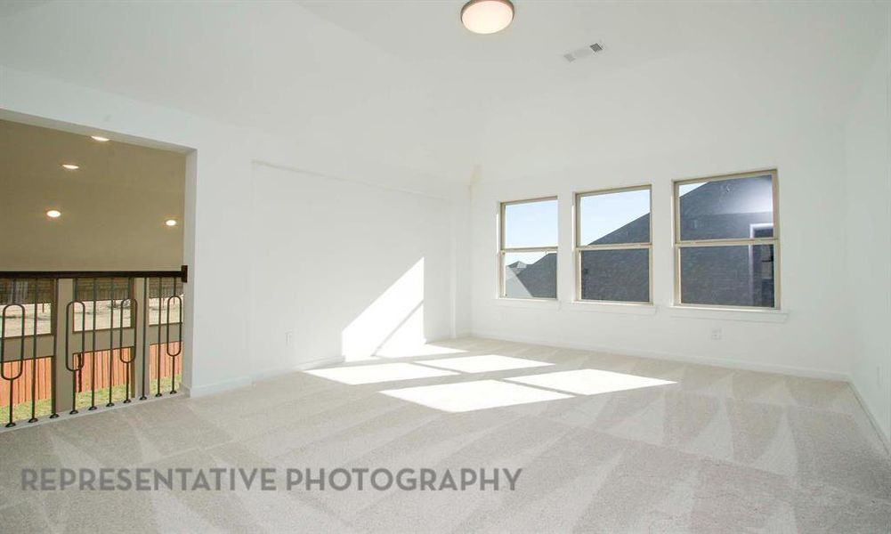 Spacious, unfurnished interior of a new home in Star Trail, Prosper (Image 19).