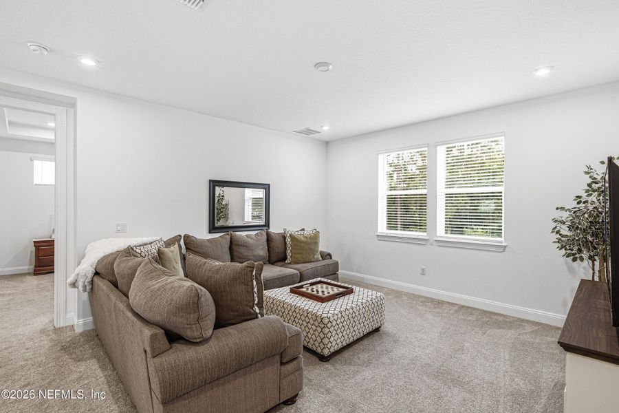 Furnished interior view inside a new home in RiverTown, St. Johns (Image 14).