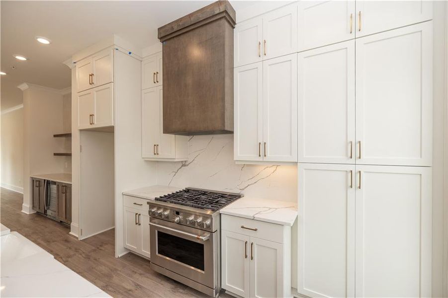Furnished interior view inside a new home in Park Walke, Alpharetta (Image 3).