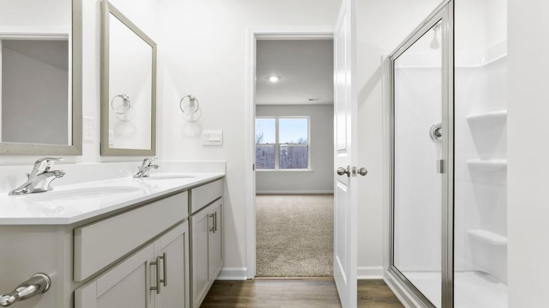 Furnished interior view inside a new home in Varner Station, Woodruff (Image 11).