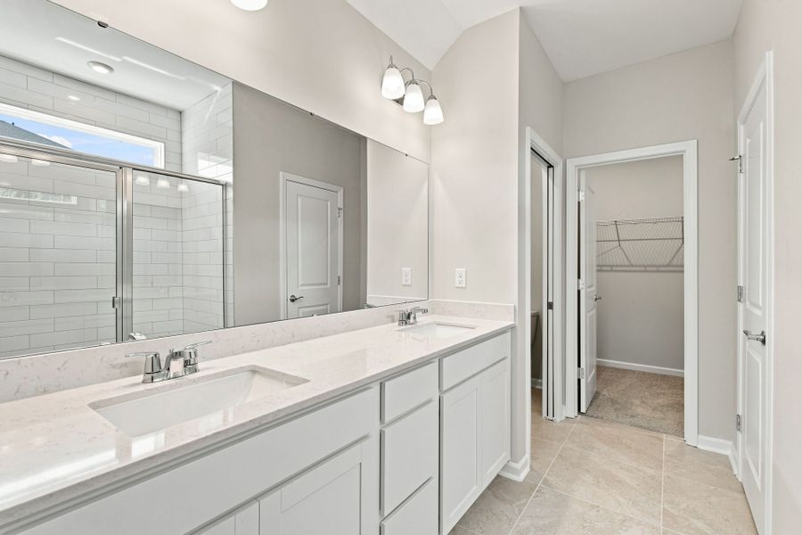 Furnished interior view inside a new home in Sweetwater Hills, Moore (Image 27).