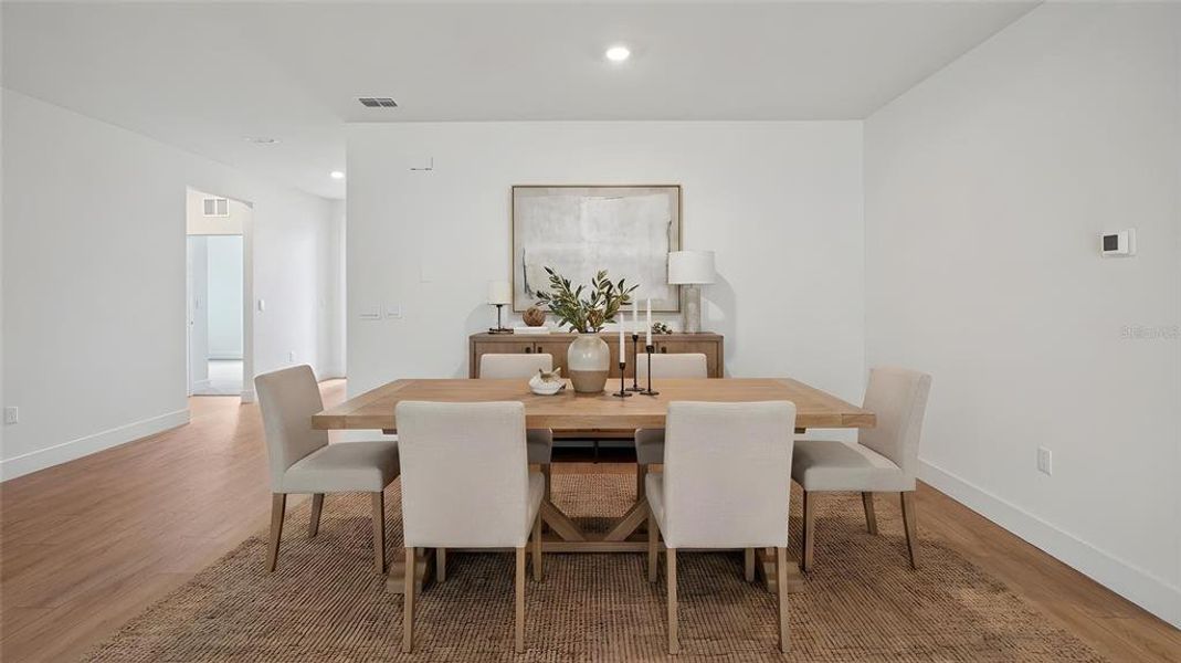 Furnished interior view inside a new home in Tartan Farms at Winding Oaks, Ocala (Image 9).