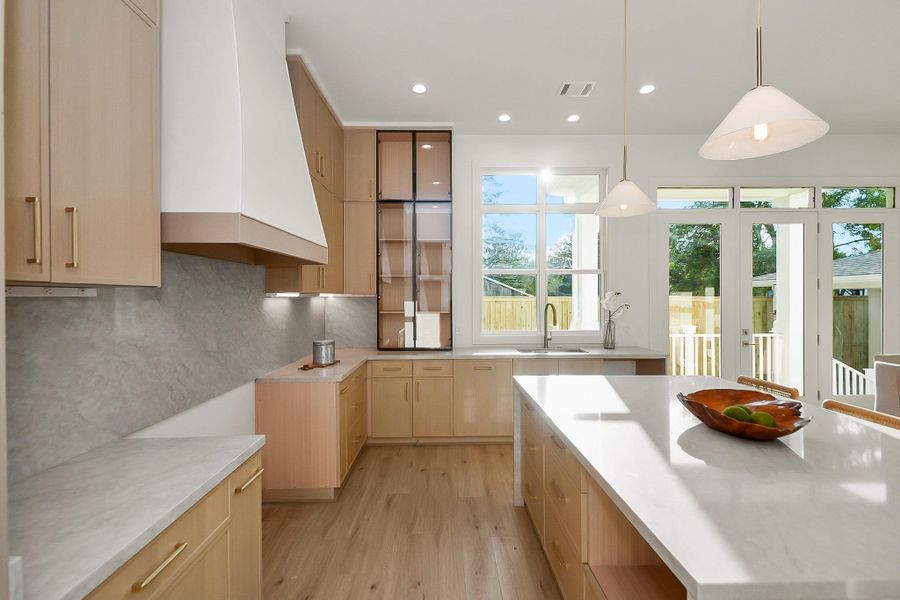 Furnished interior view inside a new home in , Houston (Image 28).