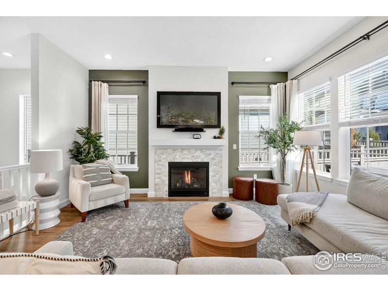 Furnished interior view inside a new home in Westerly, Erie (Image 13).