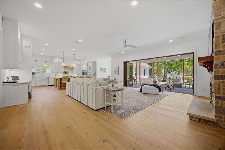 Furnished interior view inside a new home in , Sugar Hill (Image 11).