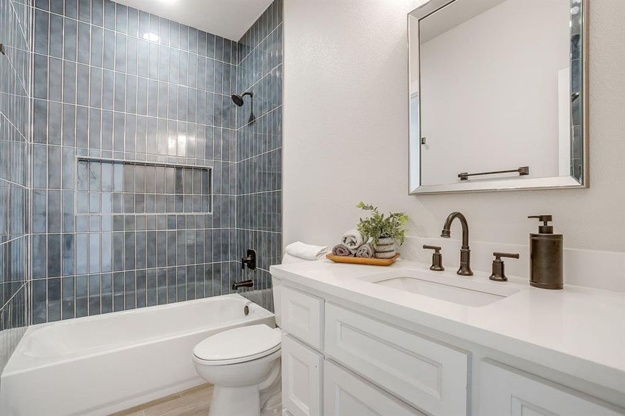 Furnished interior view inside a new home in , White Settlement (Image 14).