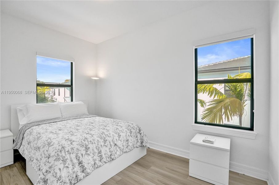 2nd Bedroom set up as a guest room