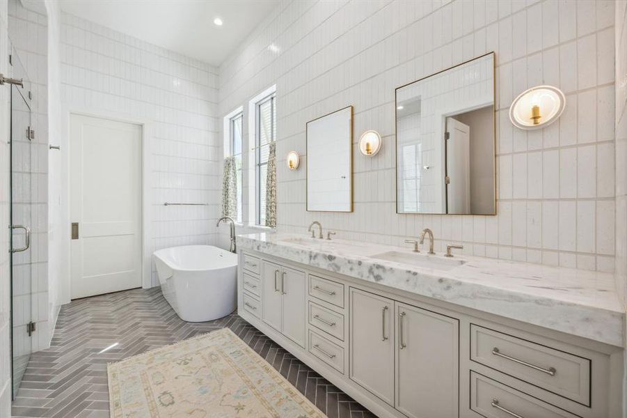 Furnished interior view inside a new home in , Malakoff (Image 5). Furnished interior view inside a new home in , Malakoff (Image 5).