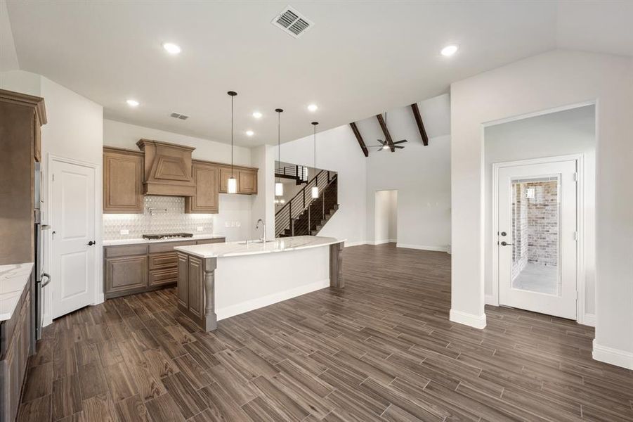 Furnished interior view inside a new home in Stone River Glen 60s, Royse City (Image 10). Furnished interior view inside a new home in Stone River Glen 60s, Royse City (Image 10).