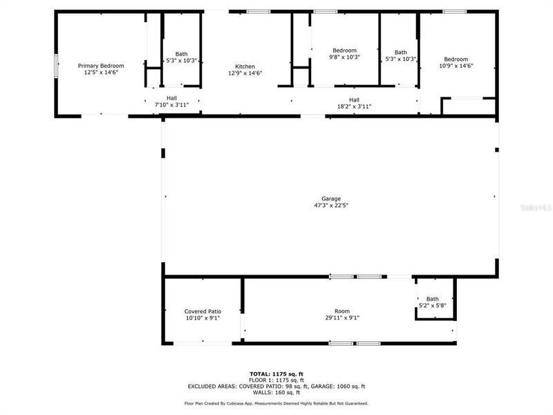 2D floor plan layout of this home in , Citra, FL (Image 3).