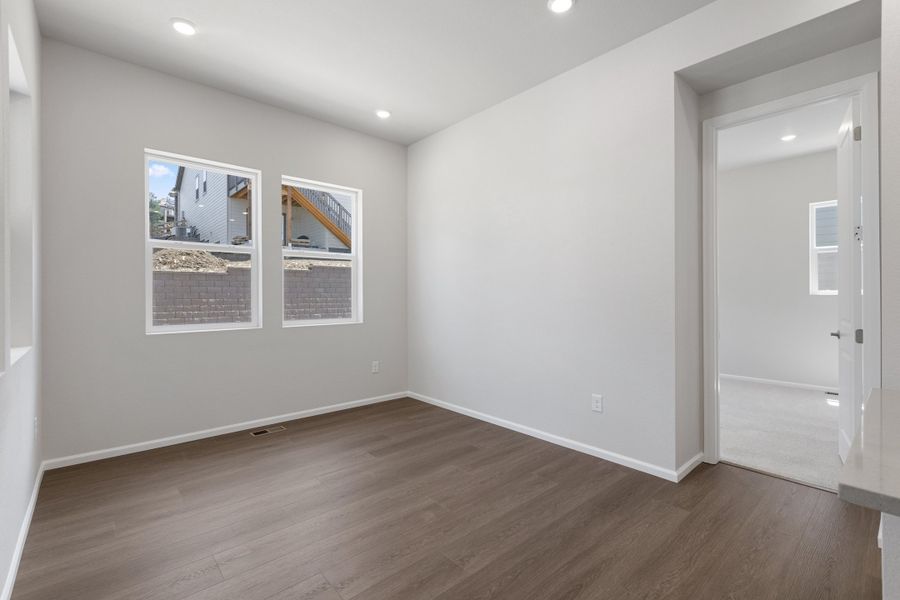 Spacious, unfurnished interior of a new home in The Manors Collection at Golden Overlook, Golden (Image 12).