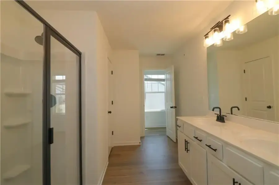 Furnished interior view inside a new home in , Douglasville (Image 7).