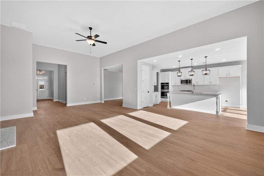 Spacious, unfurnished interior of a new home in The Manor at Gainesville Township, Gainesville (Image 29).