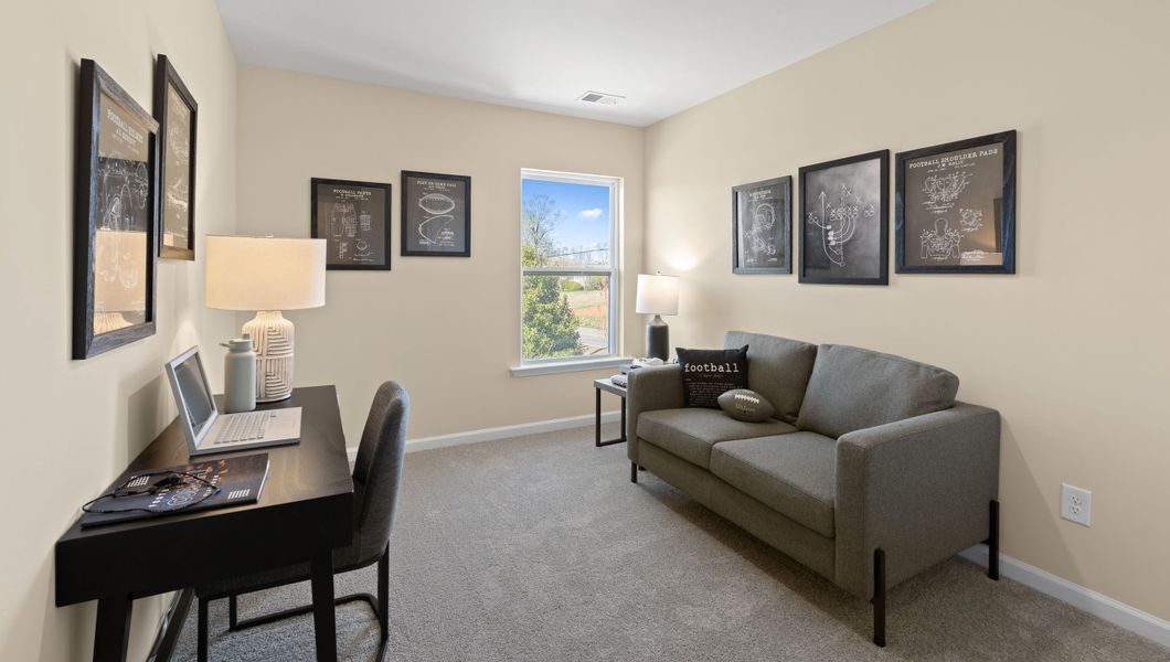 Furnished interior view inside a new home in Covington Village, Greer (Image 8).