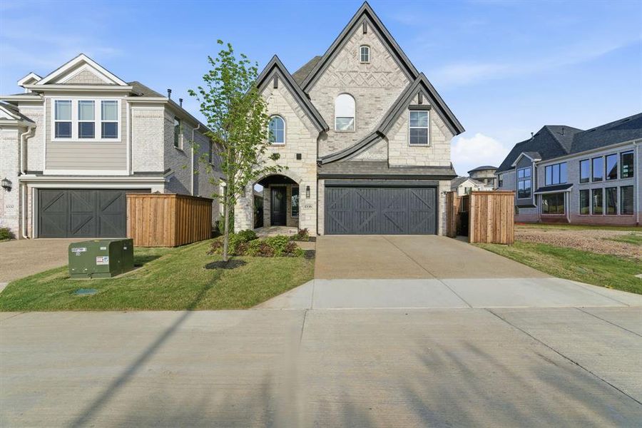 Front exterior of a new home in , Corinth, TX, highlighting curb appeal (Image 21).