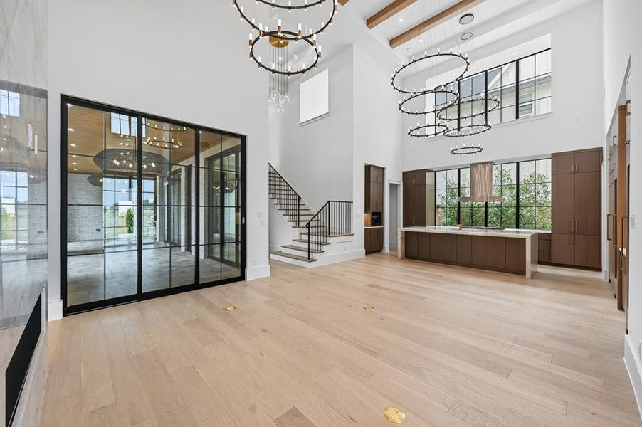 Spacious, unfurnished interior of a new home in Fields, Frisco (Image 29). Spacious, unfurnished interior of a new home in Fields, Frisco (Image 29).