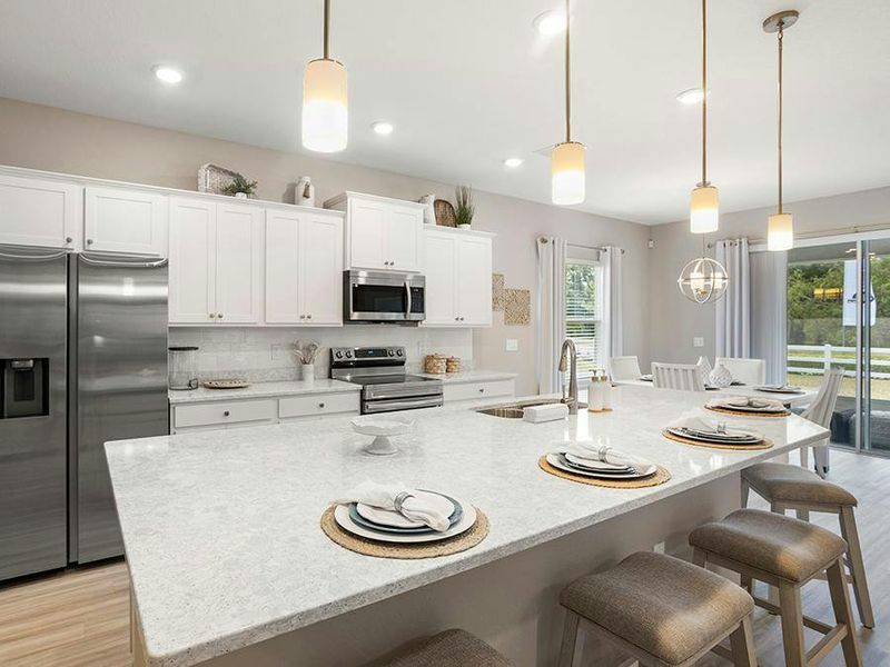 Your dream kitchen awaits - Shelby II by Highland Homes