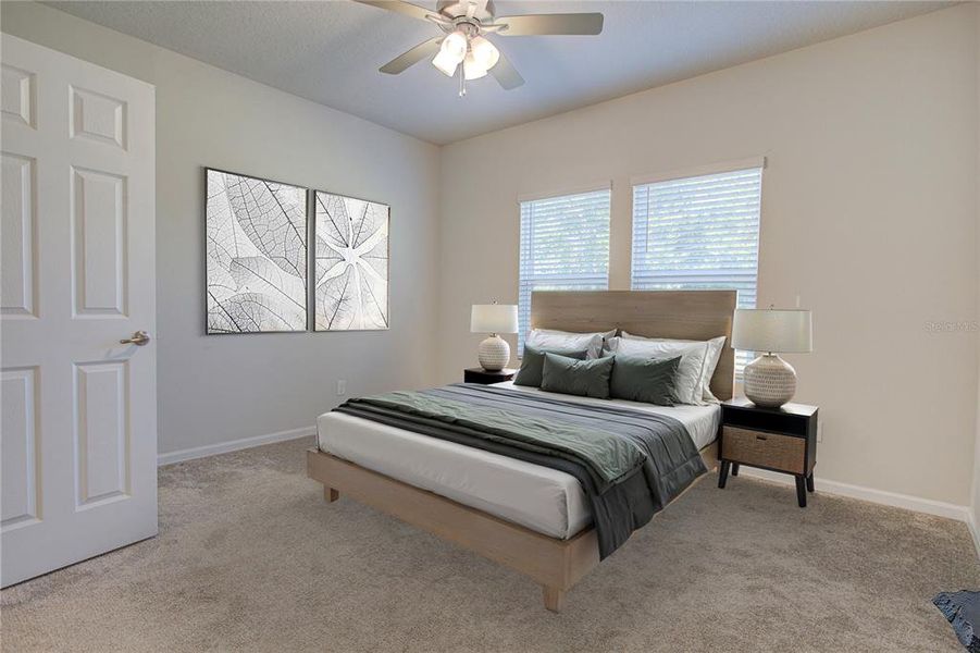 Furnished interior view inside a new home in , Palm Coast (Image 16).