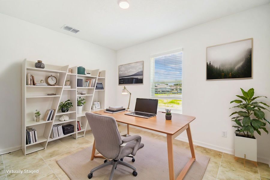 Flex Room - Virtually Staged