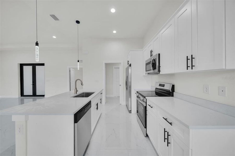 Furnished interior view inside a new home in , Port Charlotte (Image 8).
