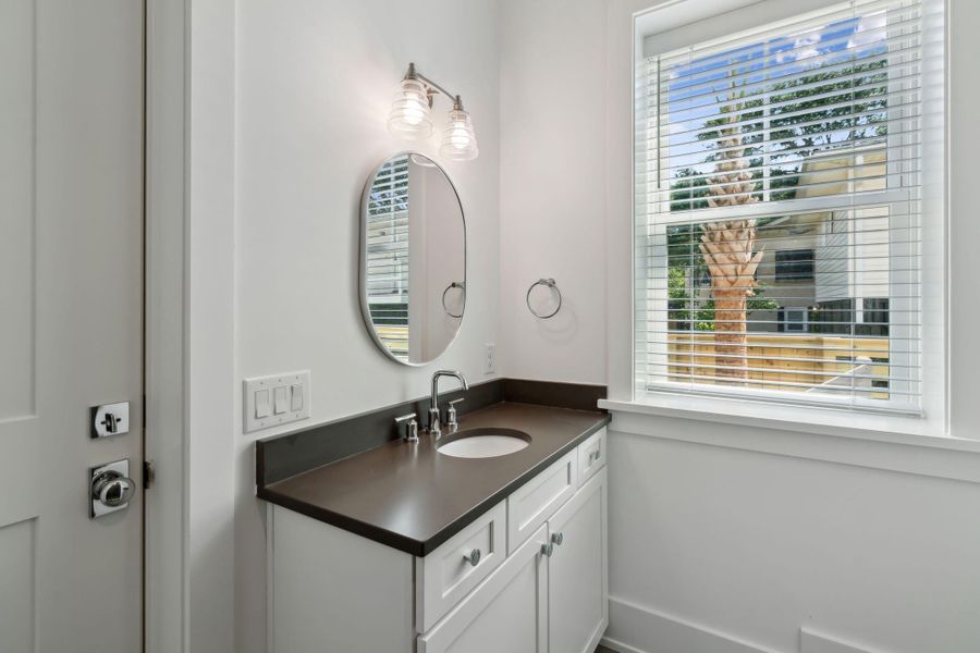 Furnished interior view inside a new home in , Isle Of Palms (Image 59).