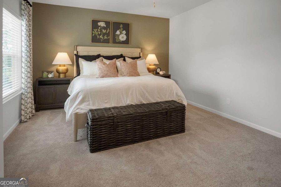 Furnished interior view inside a new home in Stonebridge North, Macon (Image 21).