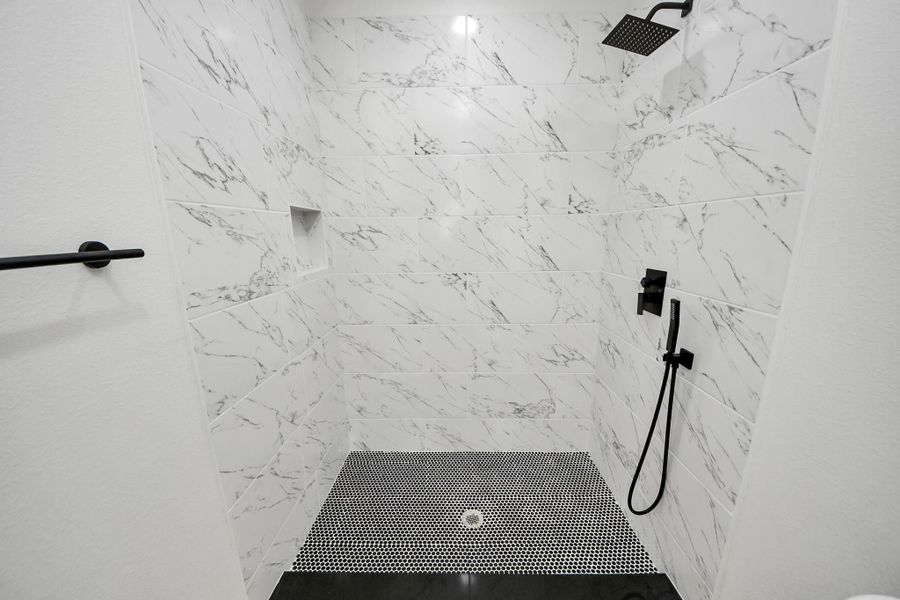 Close-up of interior finishes inside a home in , Houston (Image 22).