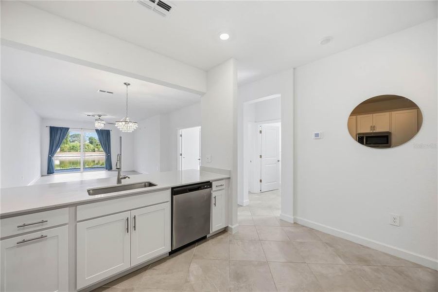Furnished interior view inside a new home in , Englewood (Image 7).