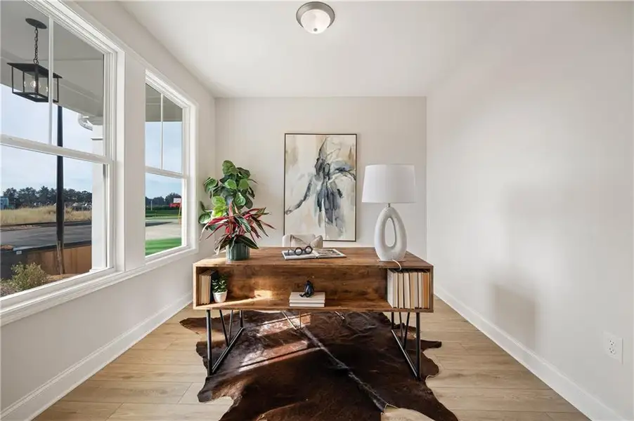 Furnished interior view inside a new home in Harmony Walk, Cartersville (Image 3).