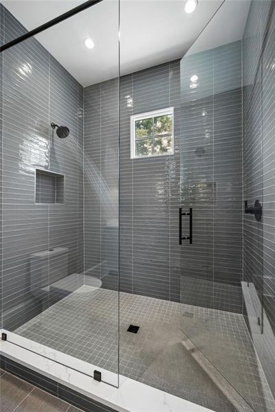 Close-up of interior finishes inside a home in , Atlanta (Image 21).