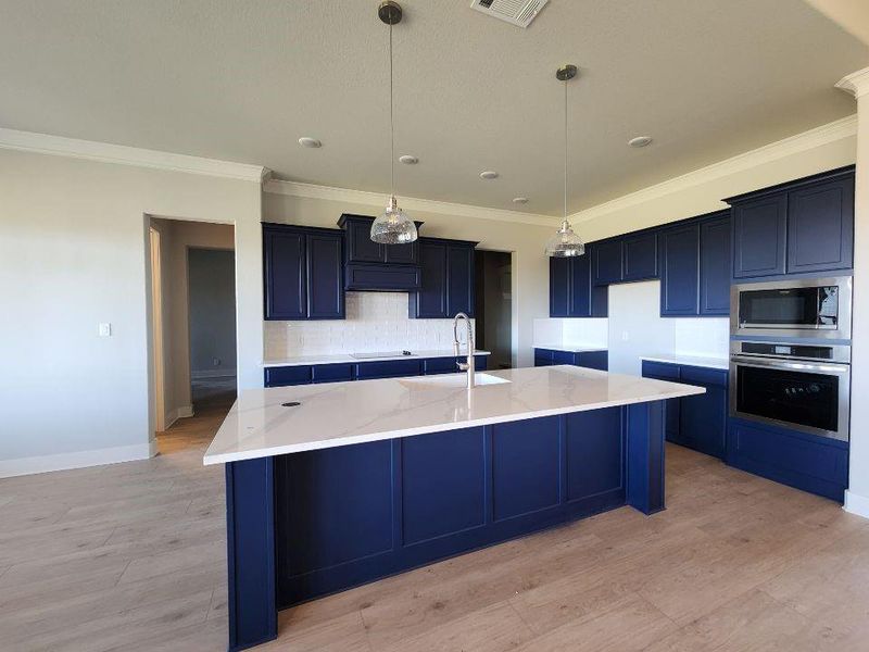 Furnished interior view inside a new home in Rocky Top, Krum (Image 5). Furnished interior view inside a new home in Rocky Top, Krum (Image 5).