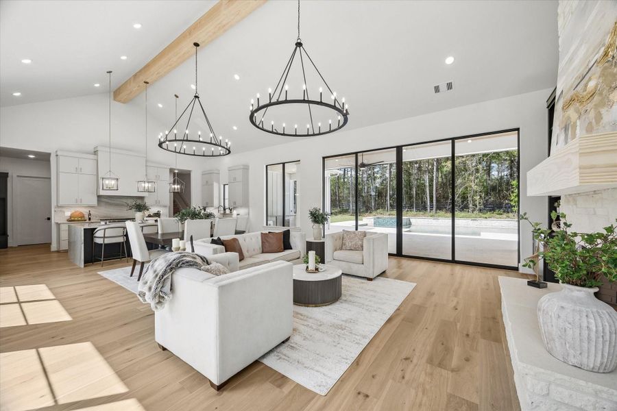 Furnished interior view inside a new home in , Montgomery (Image 16).
