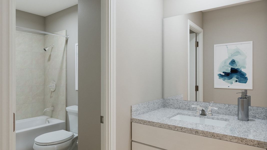 Images are a model representation and may depict options and upgrades not featured on the home available for purchase.