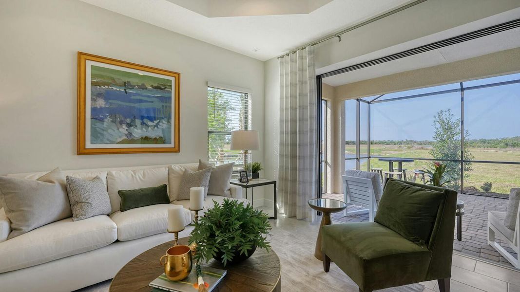 Furnished interior view inside a new home in Vistera of Venice Real Estate and Homes for Sale in Venice, FL - Neal Communities, Nokomis (Image 35). Furnished interior view inside a new home in Vistera of Venice Real Estate and Homes for Sale in Venice, FL - Neal Communities, Nokomis (Image 35).
