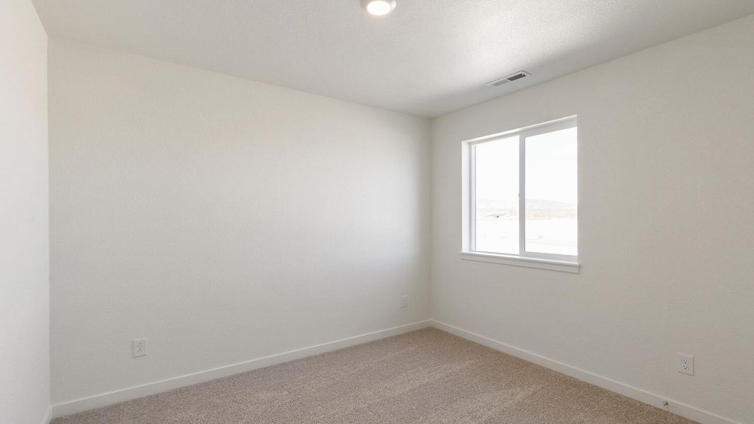 Representative unfurnished interior of a home built from the Sparrow by D.R. Horton in The Ridge at Lorson Ranch, Colorado Springs (Image 20). Representative unfurnished interior of a home built from the Sparrow by D.R. Horton in The Ridge at Lorson Ranch, Colorado Springs (Image 20).