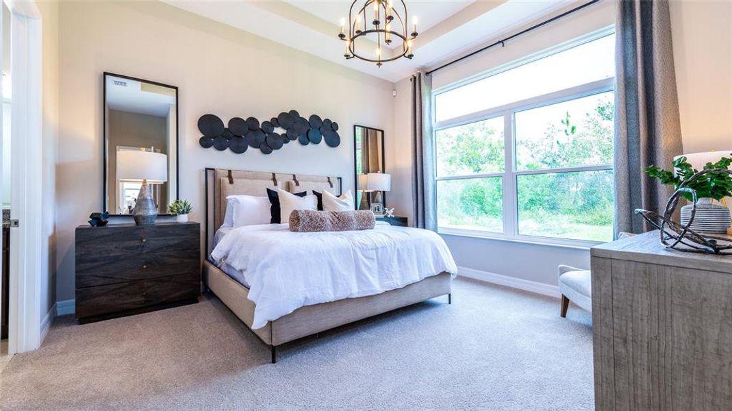 Furnished interior view inside a new home in , Deland (Image 18).