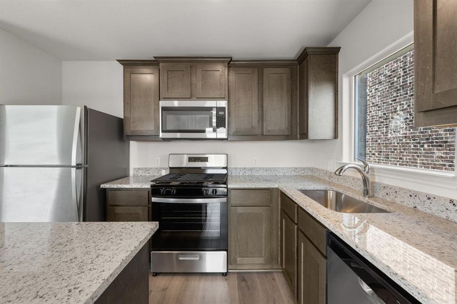 Furnished interior view inside a new home in Cresson Estates, Cresson (Image 3).