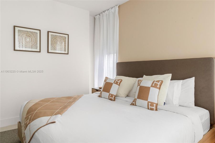 Furnished interior view inside a new home in , Miami (Image 42).