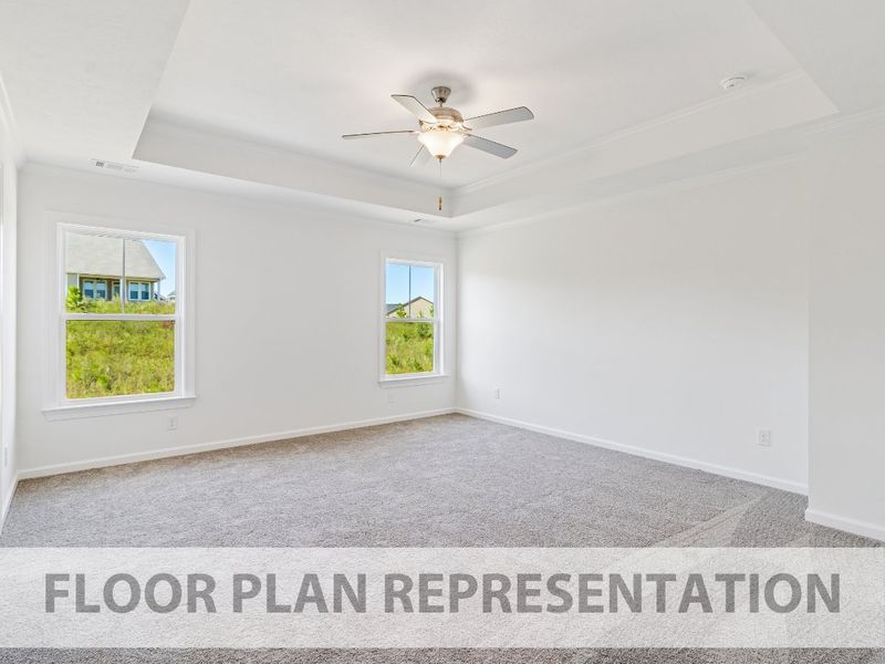 Spacious, unfurnished interior of a new home in Tillery Park, Grovetown (Image 13).