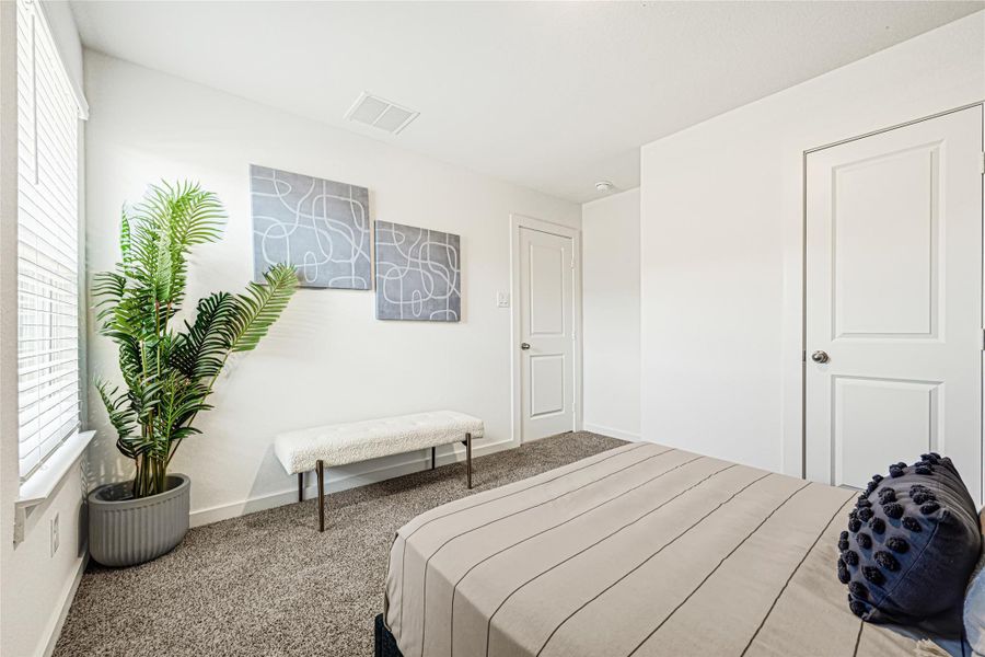 Furnished interior view inside a new home in Tamarron, Fulshear (Image 6).