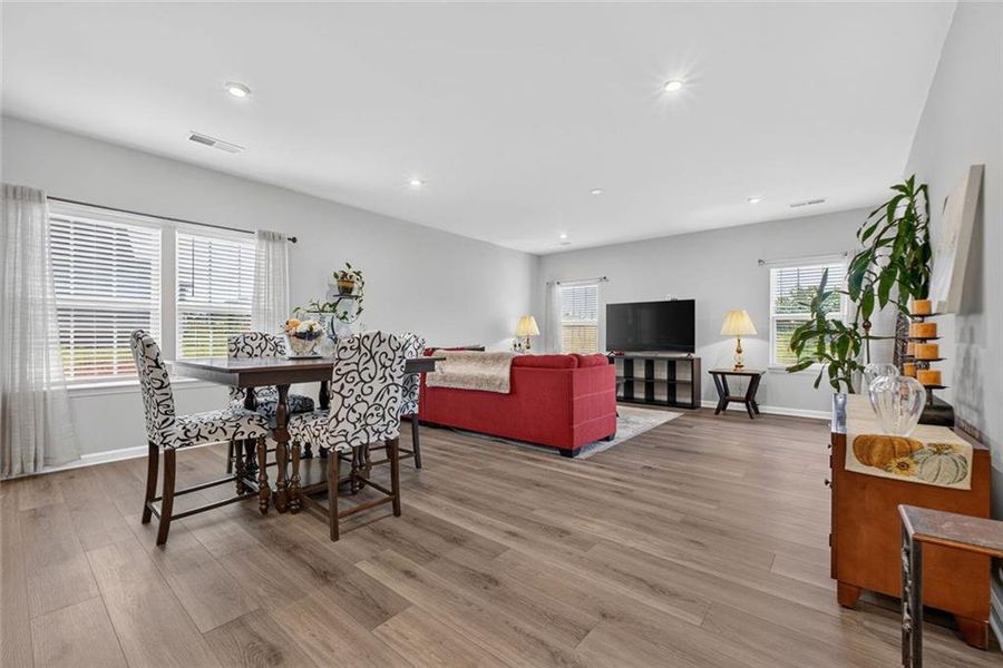Furnished interior view inside a new home in , McDonough (Image 12).