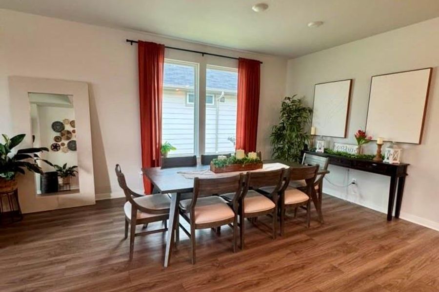Furnished interior view inside a new home in , Cypress (Image 18).