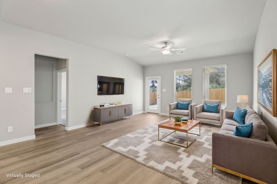 The Texoma floorplan at Pine Lake Cove. The Texoma floorplan at Pine Lake Cove.