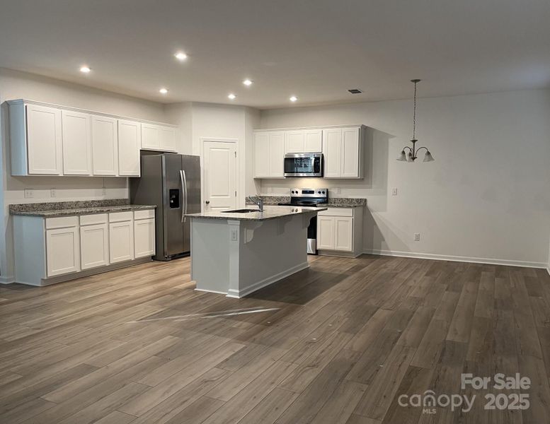 Furnished interior view inside a new home in , Charlotte (Image 4).