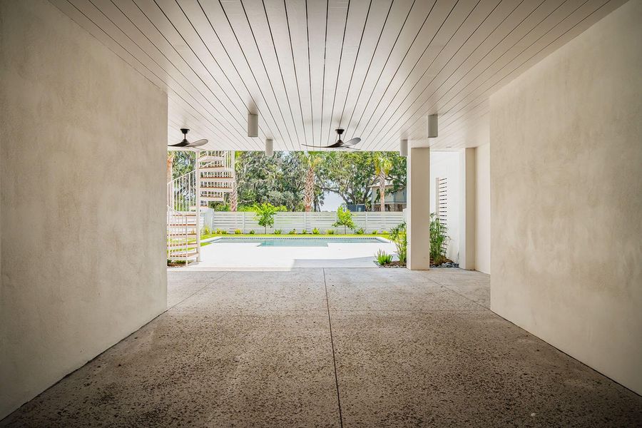 Exterior details and patio area of a home in , Johns Island (Image 4).