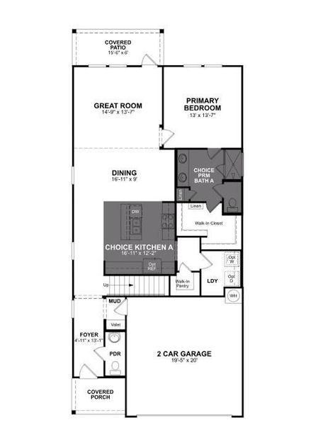 2D floor plan layout of this home in Laurel Landing, Alvin, TX (Image 3). 2D floor plan layout of this home in Laurel Landing, Alvin, TX (Image 3).