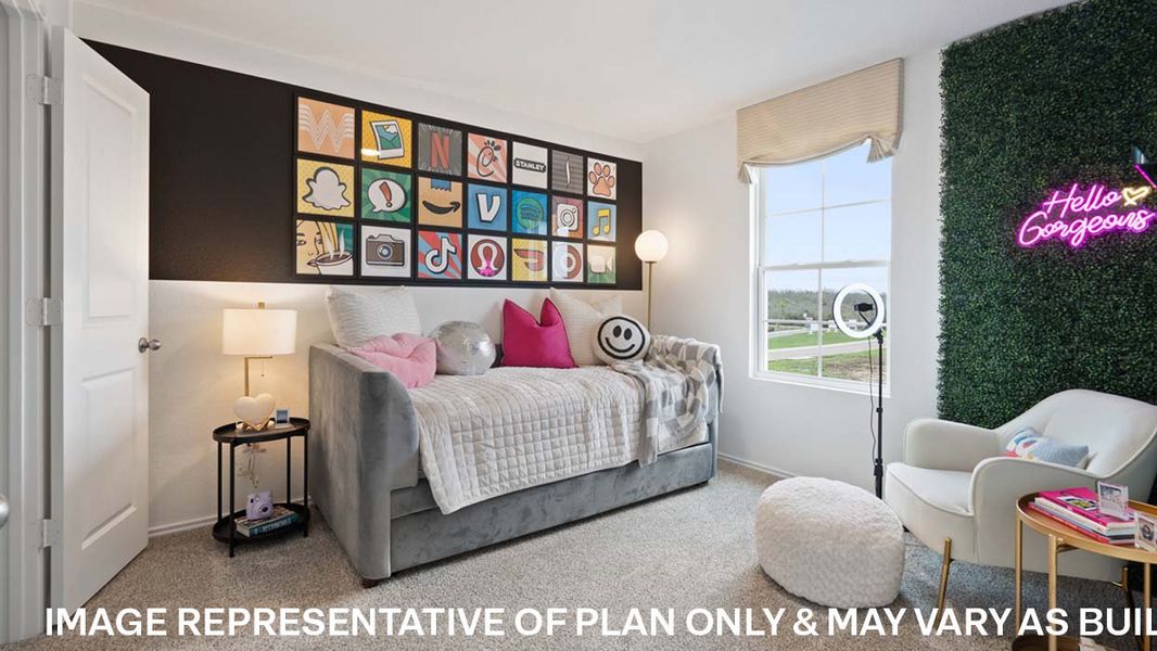 Furnished interior view inside a new home in Durango, Mustang Ridge (Image 24).