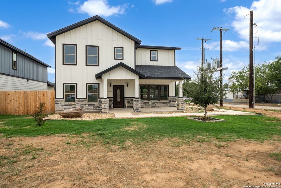 Exterior details and patio area of a home in , Somerset (Image 18).